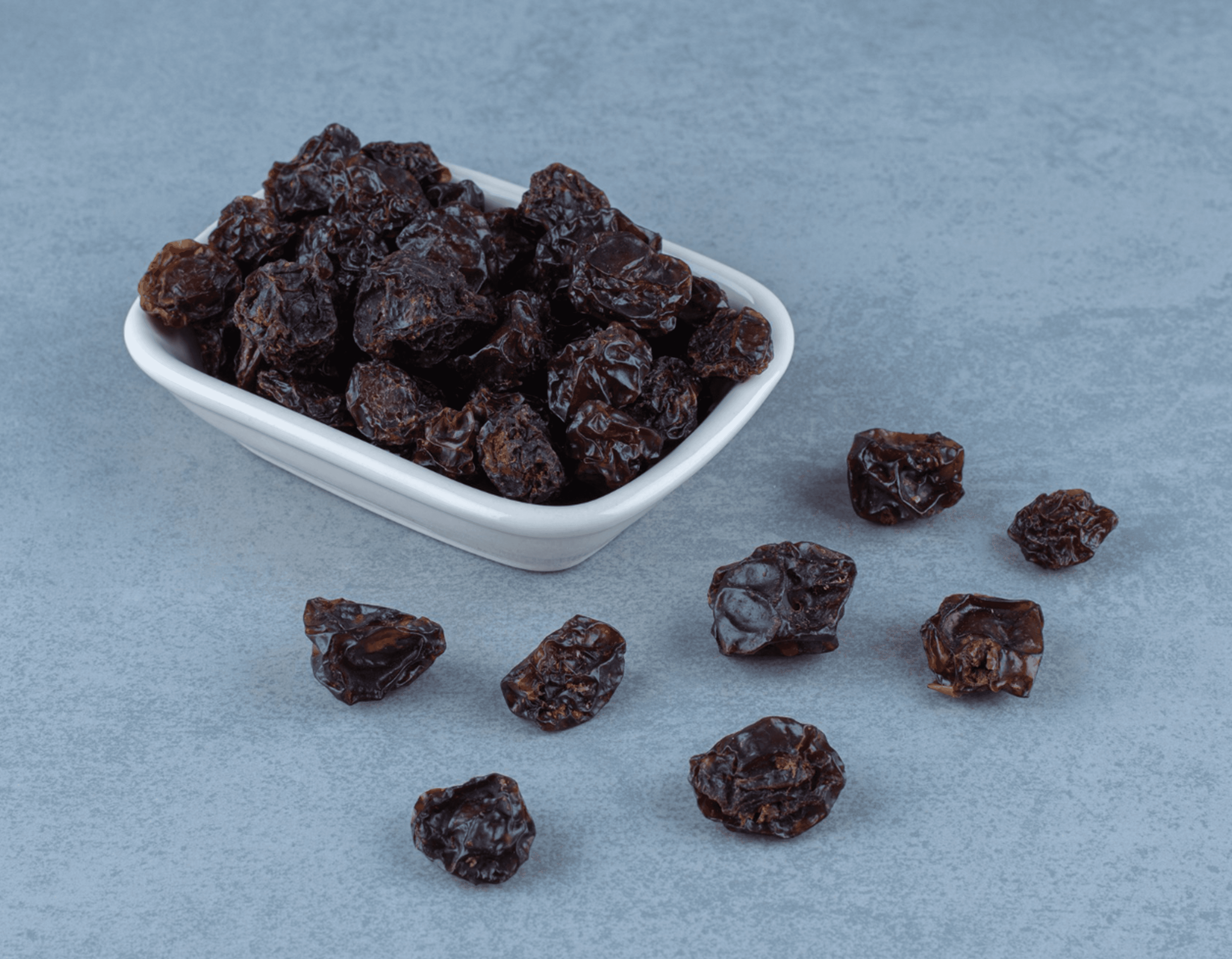 Premium dry plums for commercial food-service supply